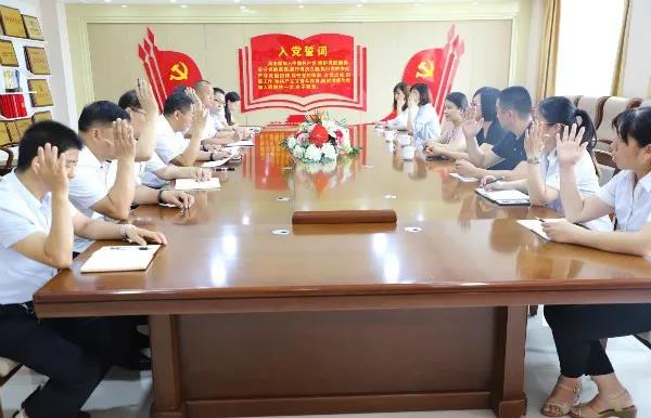 長(zhǎng)田實(shí)業(yè)黨支部召開入黨積極分子確定為發(fā)展對(duì)象會(huì)議